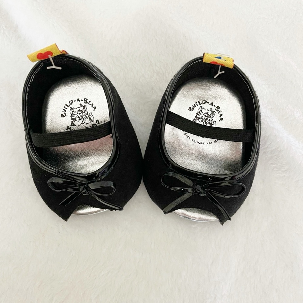 Build-A-Bear Black Shoes